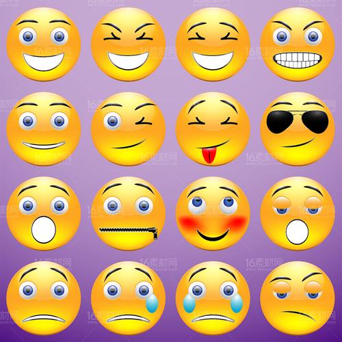关键词卡通表情立体表情3d表情可爱表情情绪表情高兴快乐哭泣悲伤