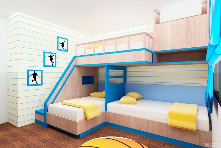 8平米小卧室双层床装修效果图片