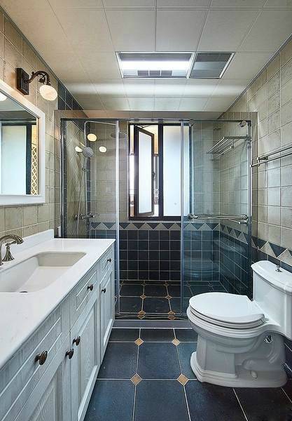 卫生间装修效果图24例干湿分离设计总有一款适合你家