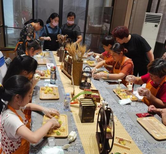 德华国际东御举行传统美食diy活动