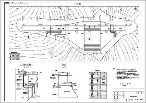 水库供水工程建设施工图