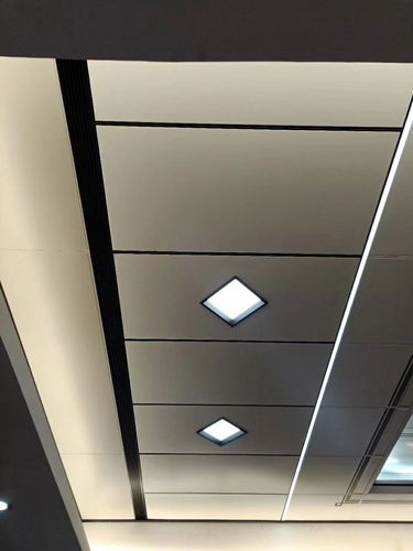 450900大板吊顶二级时尚客厅集成吊顶铝扣板铝天花天花板