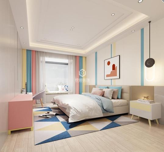 徐汇区尚汇豪庭180平方现代简约风格公寓卧室装修效果图