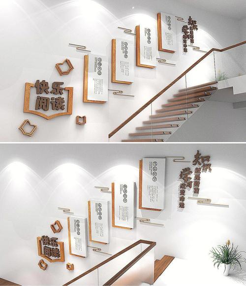 楼梯文化墙文化墙设计