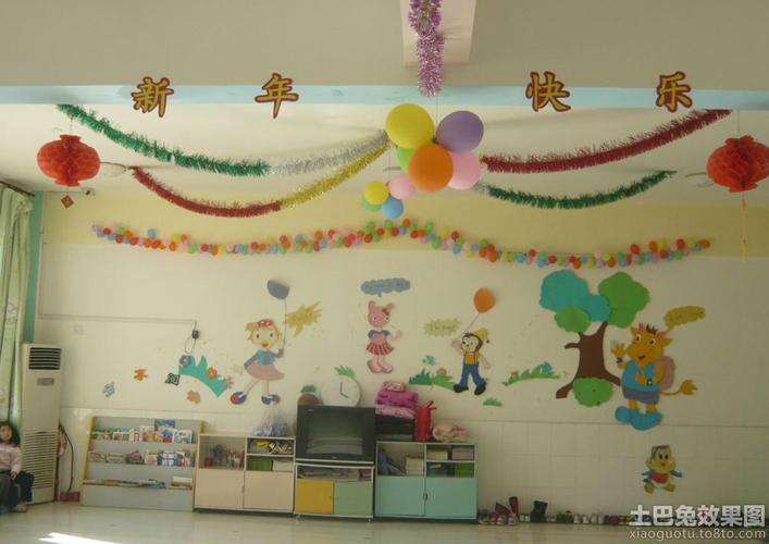 幼儿园大班教室墙面布置