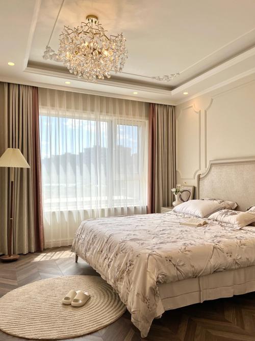 轻法式卧室真的又温柔又好看7515卧室法式风格装修欧式宫廷