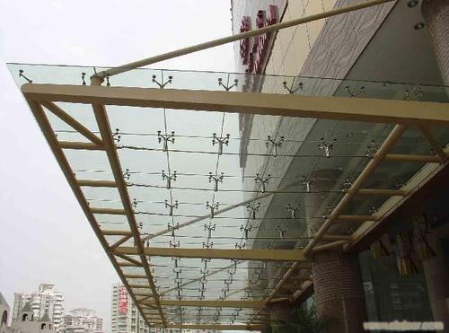 上海玻璃钢结构雨棚雨篷相关信息钢结构工程安装