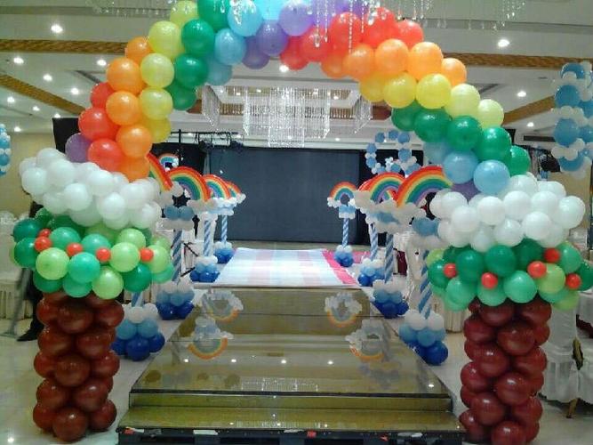苏州生日宝宝宴婚礼气球装饰专业团队布置