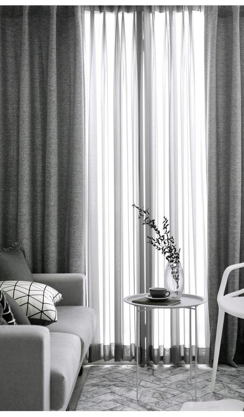 灰色为求简单易懂好操作今天给大家推荐客厅窗帘的3种百搭颜色也就