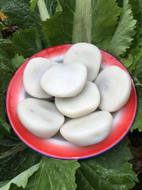 贵州特产特色小吃农家风味纯手工小糍粑豆沙粑糯米粑粑7个一份