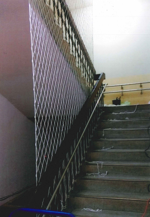 楼梯间防坠网工程