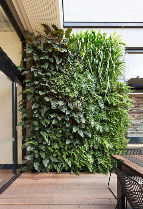 9月13日植物墙效果图案例设计精美的垂直花园景观