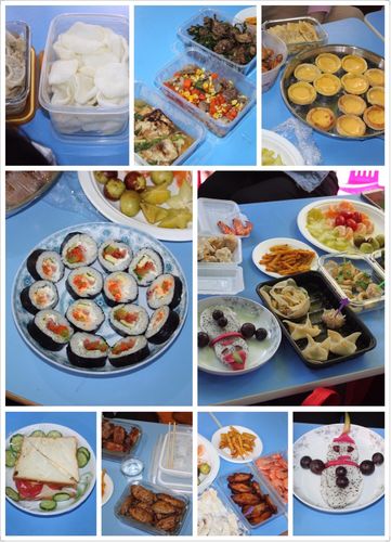 甲岸村幼儿园第二届美食节活动