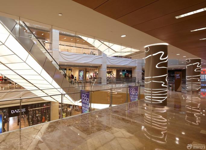 现代大型商场室内设计装修效果图