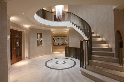 大气优雅时尚楼梯设计效果图设计图片赏析