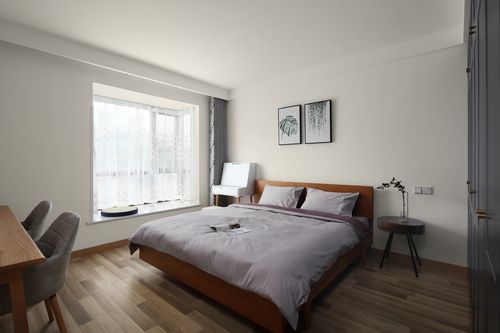 北欧风格卧室效果图北欧风格卧室效果图案例2023装修效果图