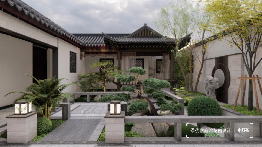 江苏省南京市设计风格古典中式风格前后庭院面积88设计费用19