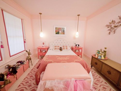 15平米女孩卧室装潢装修效果图片