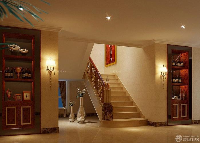 跃层房屋楼梯设计图设计456装修效果图
