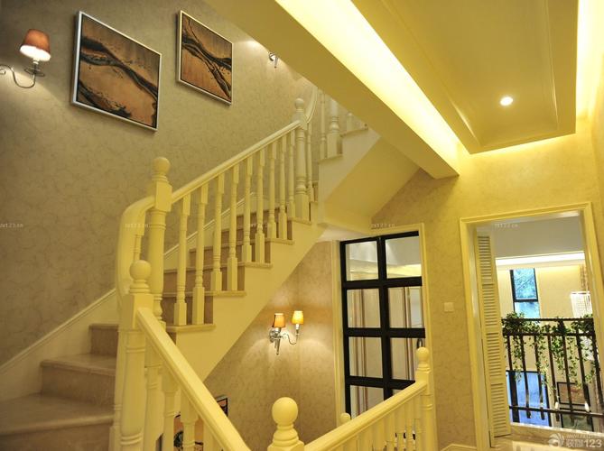 2020家装现代风格别墅楼梯设计图片欣赏