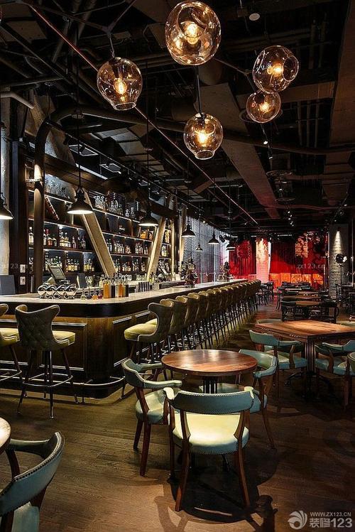 2020最新美式小酒吧装修风格效果图大全设计456装修效果图