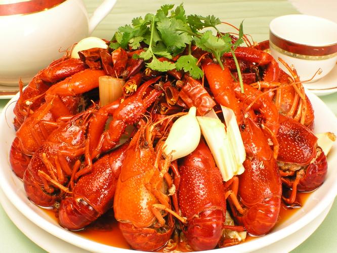 海鲜小龙虾龙虾美食世界美味小龙虾图片