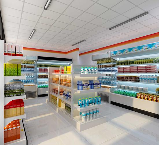 最新超市设计装饰效果图片