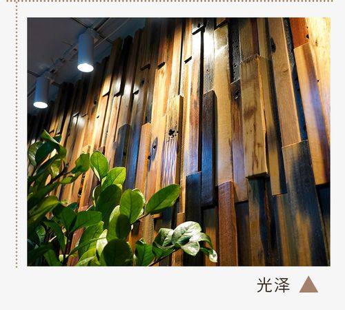 古老船木马克电视背景墙招牌牌匾前台实木木头装饰背景墙木条线条
