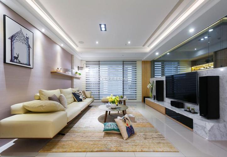 140平方米房子客厅沙发装修设计图片装信通网效果图