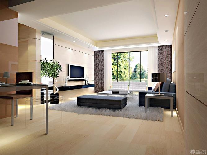 最新家庭室内客厅电视背景墙设计效果图设计456装修效果图