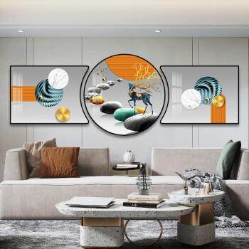 小米生态同款客厅装饰画现代简约时来运转沙发背景墙壁画抽象创意轻奢