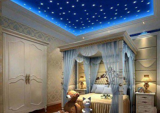 5款星空主题卧室装修设计效果图唯美而梦幻的觉得