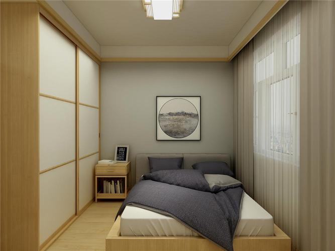 日式风格二居卧室装修效果图
