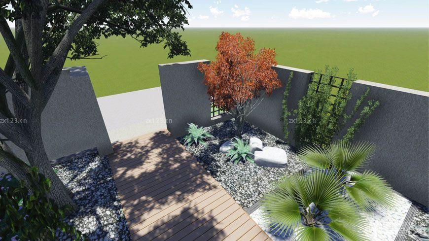庭院围墙设计效果图片2020