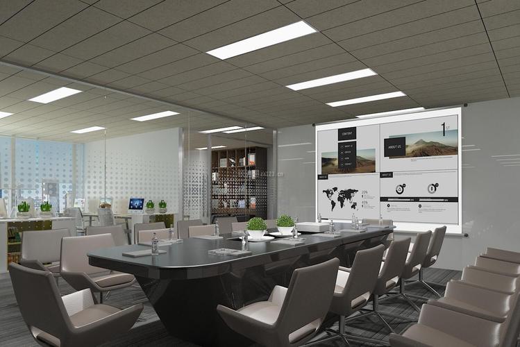 2022现代办公会议室装修效果图