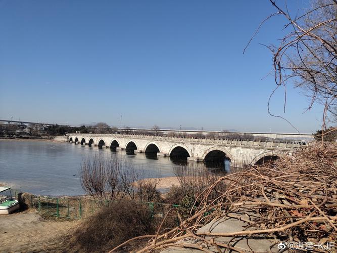 北京卢沟桥的冬日摄影