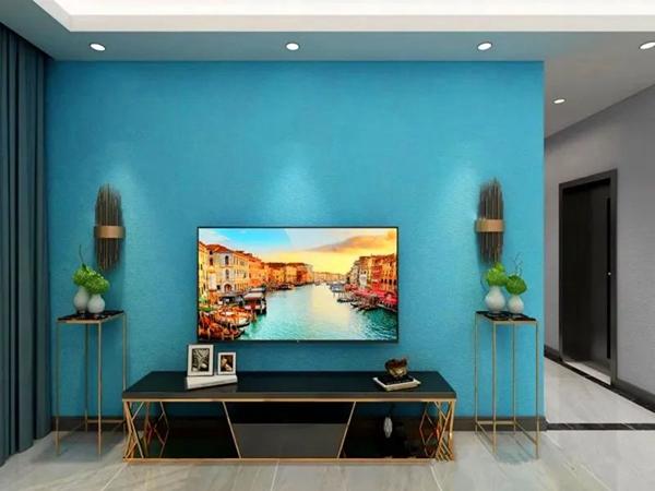 30款海龟梦艺术漆电视背景墙轻松打造高颜值客厅
