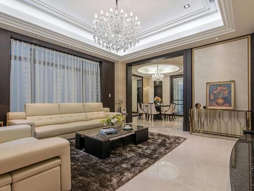 306平米欧式风格别墅客厅装修效果图沙发创意设计图