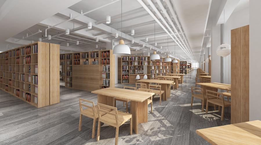 湖北大学图书馆五楼艺术文献中心改造
