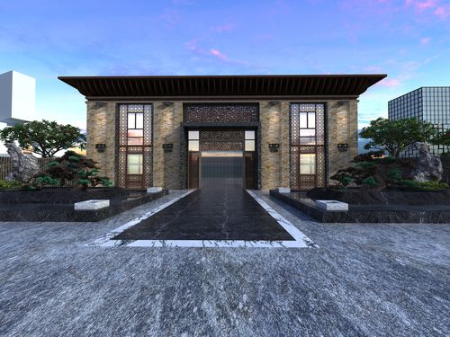 新中式门庭设计