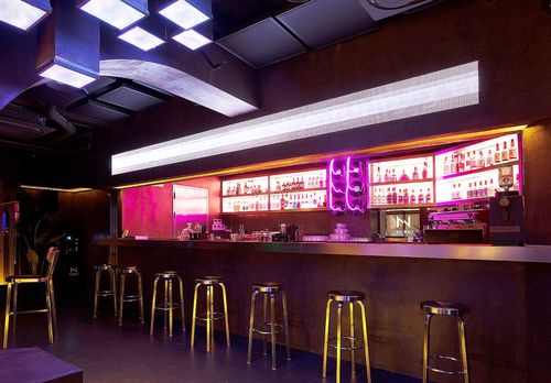 上海主题酒吧吧台装修设计效果图片