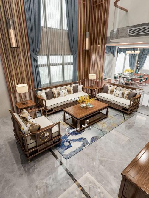 新中式沙发0915实木客厅家具了解一下