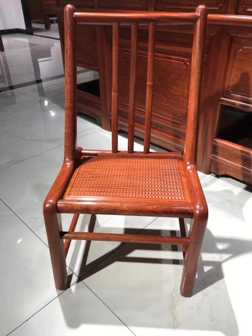 红木小椅子缅甸花梨大果紫檀红木家具