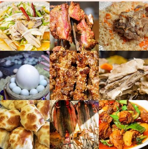 上千家美食小吃新疆首个立体灯光秀.