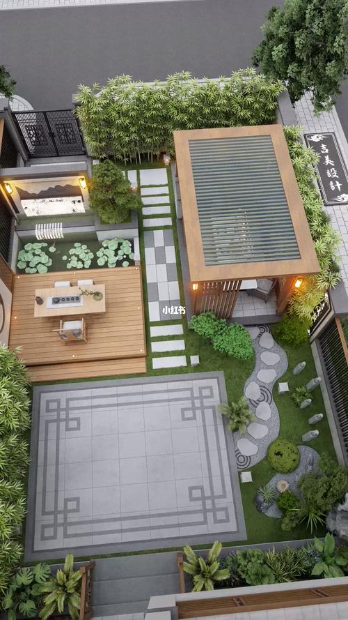 新中式风格庭院设计
