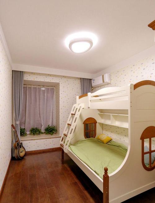 现代简约四居室儿童房床装修图片装修效果图