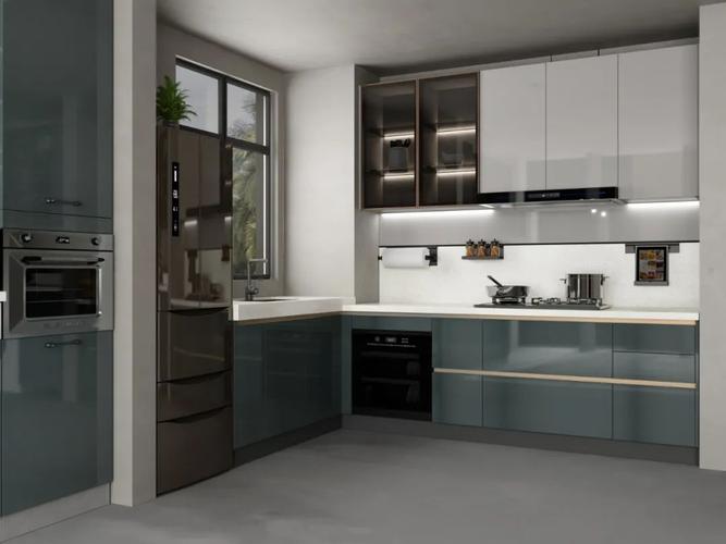 橱柜如何设计欧派7套现代轻奢厨房让高级感暴增