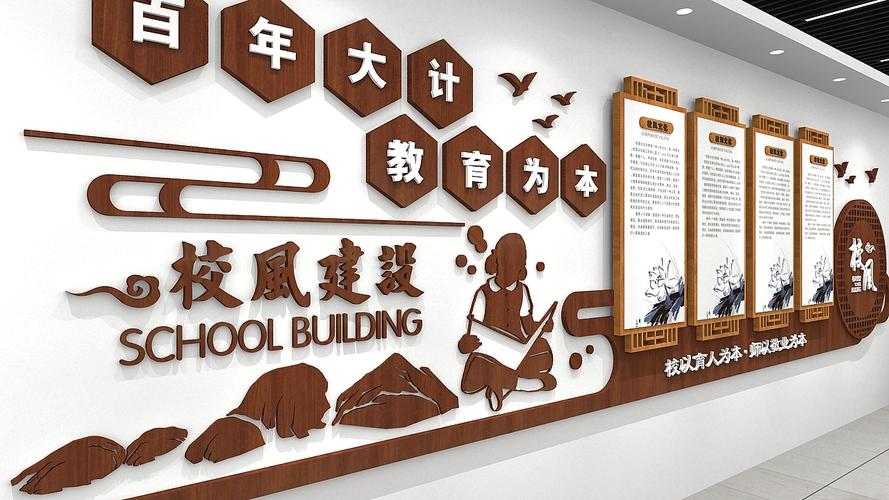 校园文化墙设计