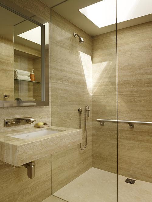 2013现代风格3室1厅小型卫生间淋浴房墙面瓷砖装修效果图其他设计图片