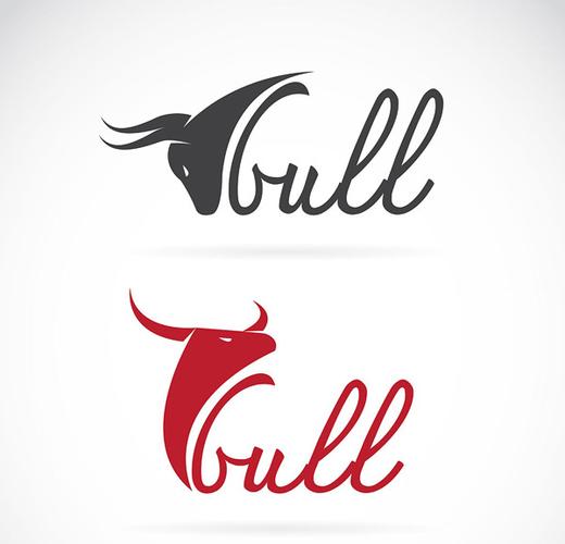 牛头字母logo